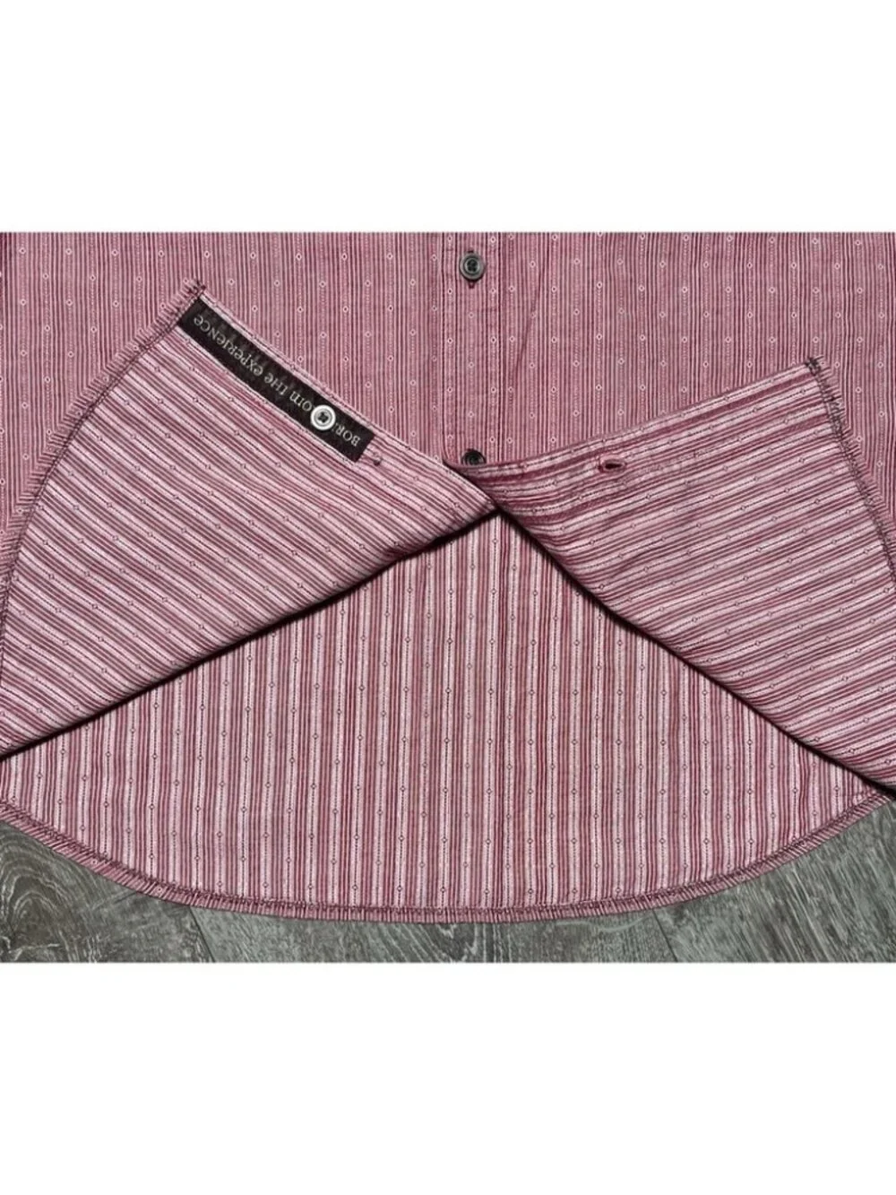 PrAna Red Plaid Button Up Short Sleeve Outdoor Shirt - Men Size Medium